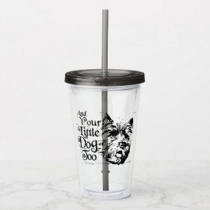 Vaso Acrílico El Asistente De Oz™   Y Tu Pequeño Perro Tambi