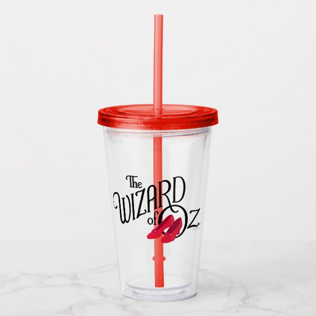 Vaso Acrílico El Asistente Del Logotipo Oz™ (Anverso)