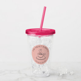 Vaso Acrílico El dulce Tumbler acrílico de Barista