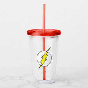 Vaso Acrílico El Flash  Perno de alumbrado