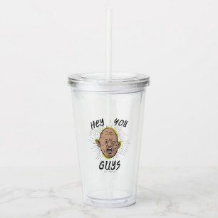 Vaso Acrílico El garabato de la consigna "Oigan, muchachos"