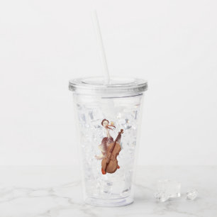 Vaso Acrílico El gran artista en primavera