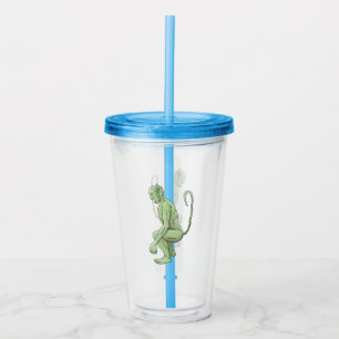 Vaso Acrílico El Gran Duende Verde
