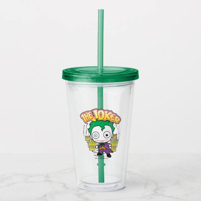 Vaso Acrílico El Joker - Mini (Anverso)