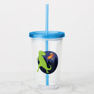 Vaso Acrílico El meteorito que se pegó
