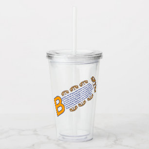 Vaso Acrílico El viento de la armonía