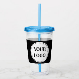 Vaso Acrílico Elegante, contemporáneo, refinado y personalizable
