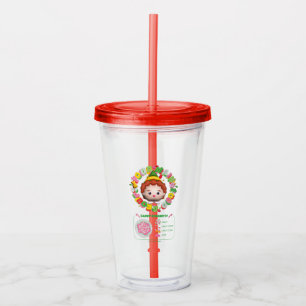 Vaso Acrílico Elf the Movie   Cuatro grupos principales de alime