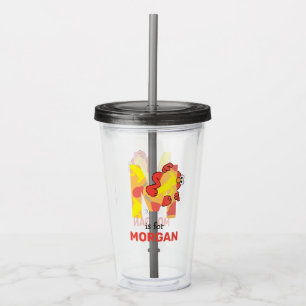 Vaso Acrílico Elmo Alphabet   M Music