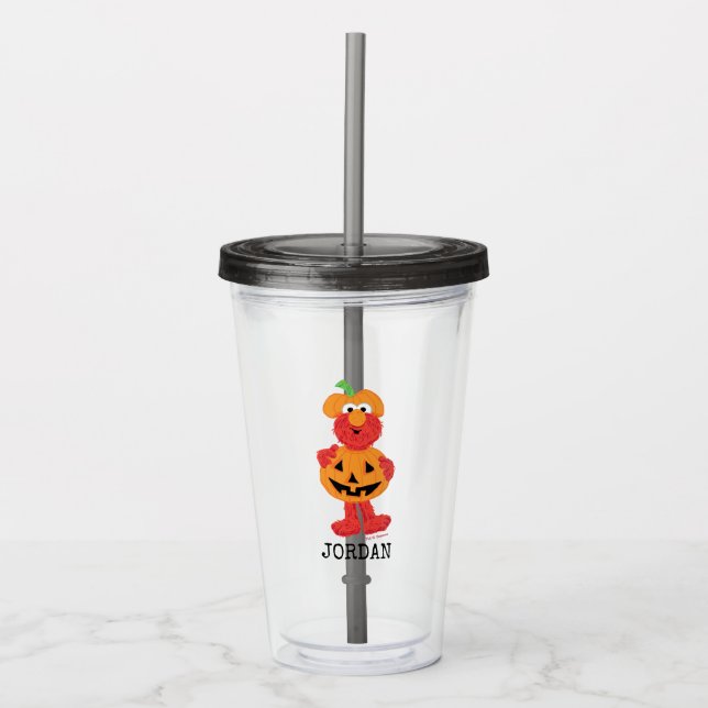 Vaso Acrílico Elmo | Cuta como calabaza (Anverso)