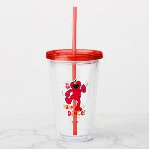 Vaso Acrílico Elmo   Hacer el baile feliz