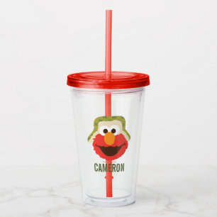 Vaso Acrílico Elmo Woodland Face   Añadir su nombre