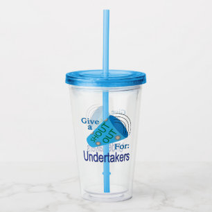 Vaso Acrílico Elogio a los enterradores