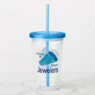 Vaso Acrílico Elogio para Joyeros