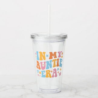 Vaso Acrílico En la era de mi tía