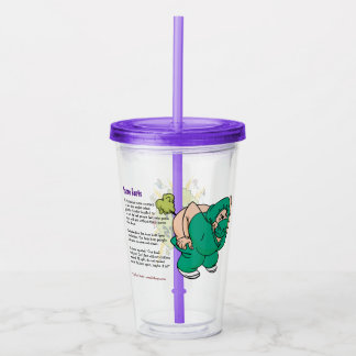 Vaso Acrílico Enfermera divertida