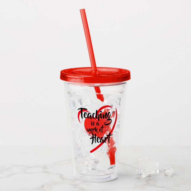 Vaso Acrílico Enseñanza  (Anverso (hielo))