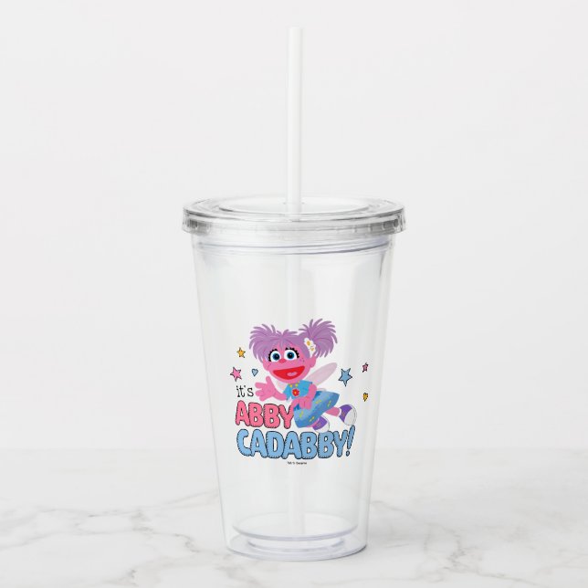 Vaso Acrílico ¡Es Abby Cadabby! (Anverso)
