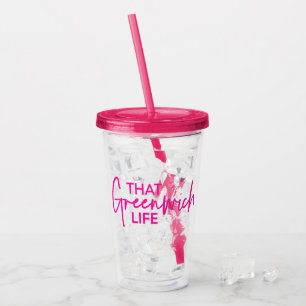 Vaso Acrílico Esa vida de Greenwich