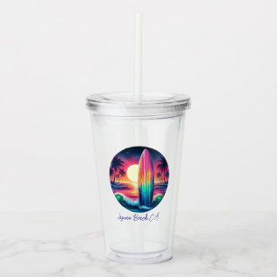 Vaso Acrílico Escape de Surfboard-