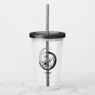Vaso Acrílico Escudo de invierno