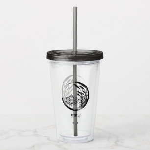 Vaso Acrílico Escudo otoño/otoño