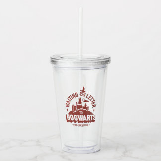 Vaso Acrílico Esperando mi carta a HOGWARTS™