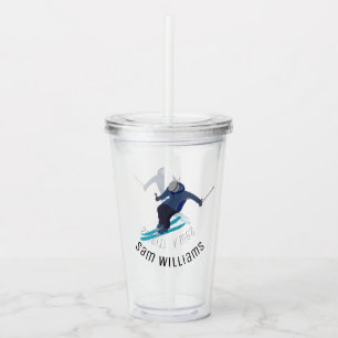 Vaso Acrílico Esquí