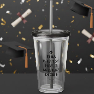 Vaso Acrílico Este tipo rudo tiene un título de maestría