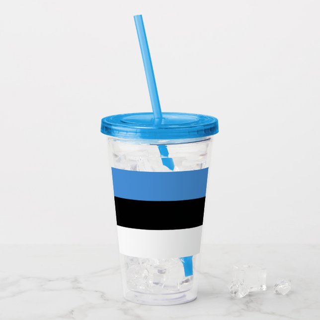 Vaso Acrílico Estonia (Anverso (hielo))