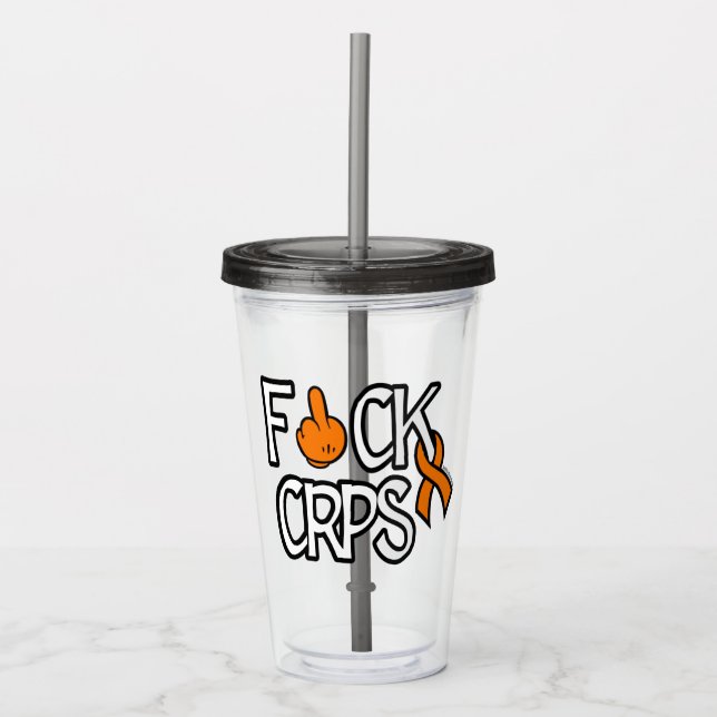 VASO ACRÍLICO F#CK CRPS (Anverso)