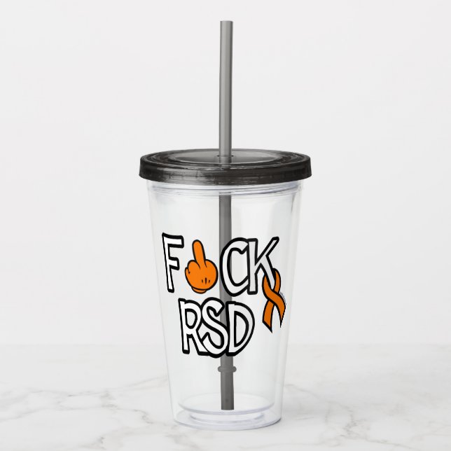 VASO ACRÍLICO F#CK RSD (Anverso)