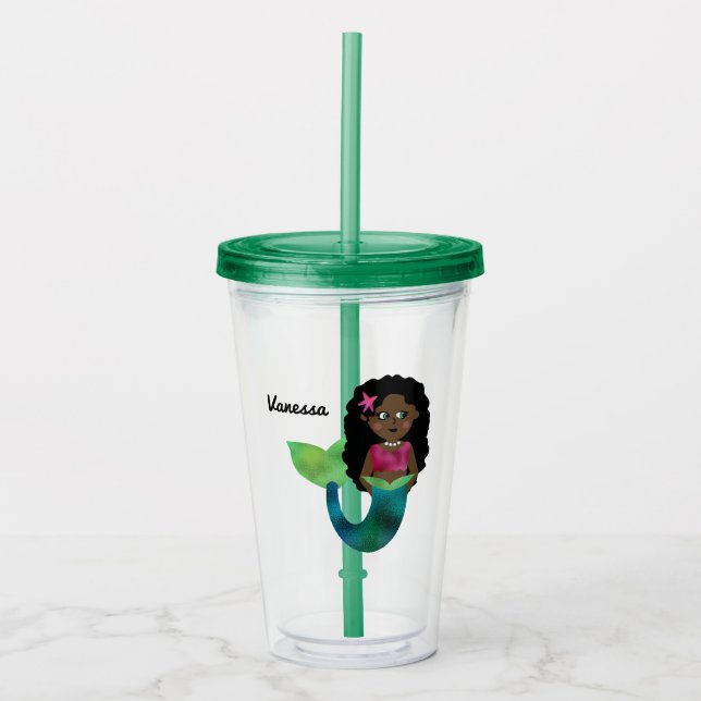 Vaso Acrílico Falso Relieve metalizado personalizado de la (Anverso)