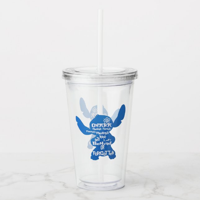Vaso Acrílico Familia (Anverso)