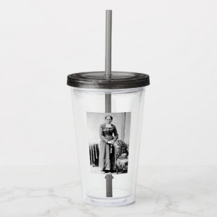 Vaso Acrílico Ferrocarril Subterráneo Harriet Tubman Conductor