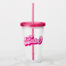 Fiesta de Despedida de Soltera Bebe Rosa Retro