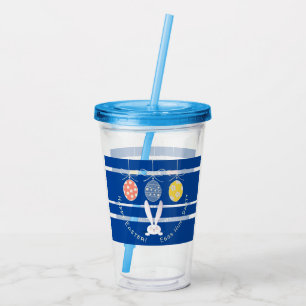 Vaso Acrílico Fiesta DIVERTIDO de la caza de los huevos de Hapy