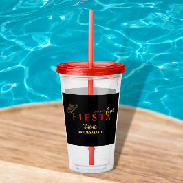 Vaso Acrílico Fiesta Final Bachelorette Mexicana