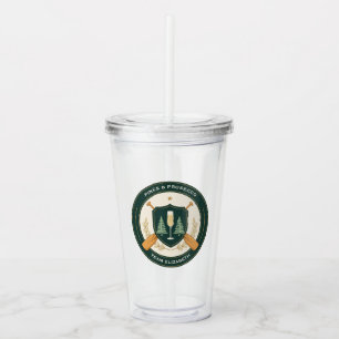 Vaso Acrílico Fin de semana de despedida de soltera personalizab
