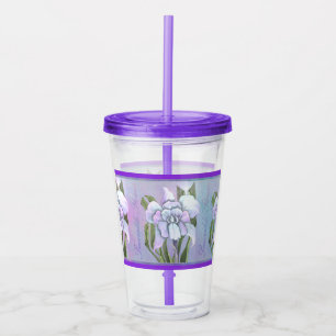 Vaso Acrílico Flor de Smeraldo