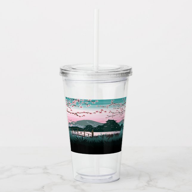Vaso Acrílico Florecimiento (Anverso)
