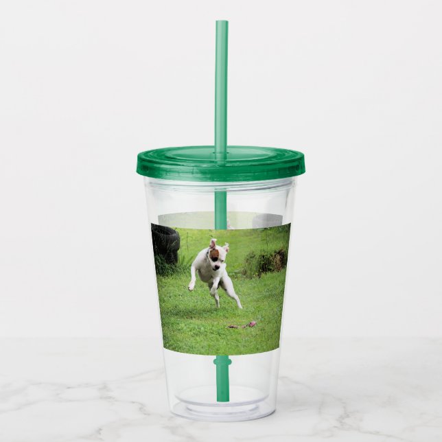 Vaso Acrílico Flotante (Anverso)