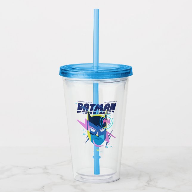 Vaso Acrílico Forever Batman Light Up Head Graphic (Anverso)