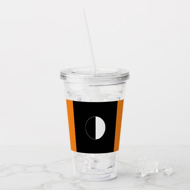 Vaso Acrílico Formas de Mod Art (Anverso (hielo))