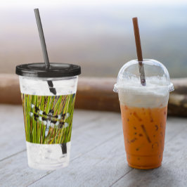 Vaso Acrílico Foto común del Skimmer Dragonfly