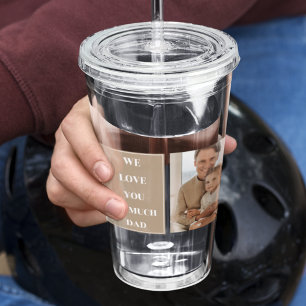 Vaso Acrílico Fotografía de colección moderna y los regalos de p