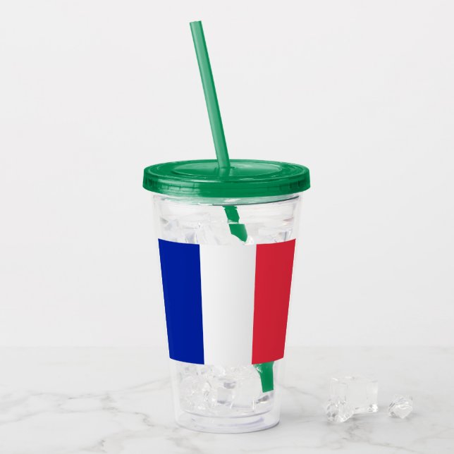 Vaso Acrílico Francia (Anverso (hielo))