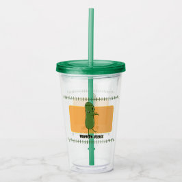 Vaso Acrílico Franken-Pickle Tumbler