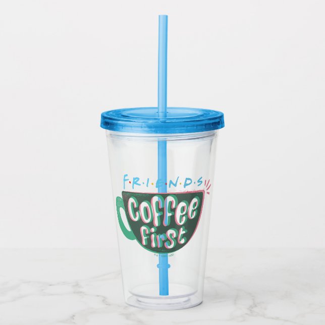 Vaso Acrílico FRIENDS™ | Café Primero (Anverso)