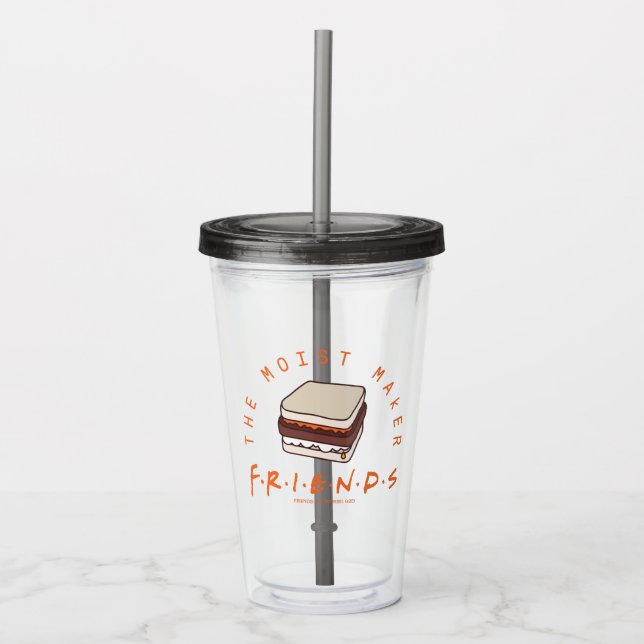 Vaso Acrílico FRIENDS™ | El Hacedor de Humedad (Anverso)